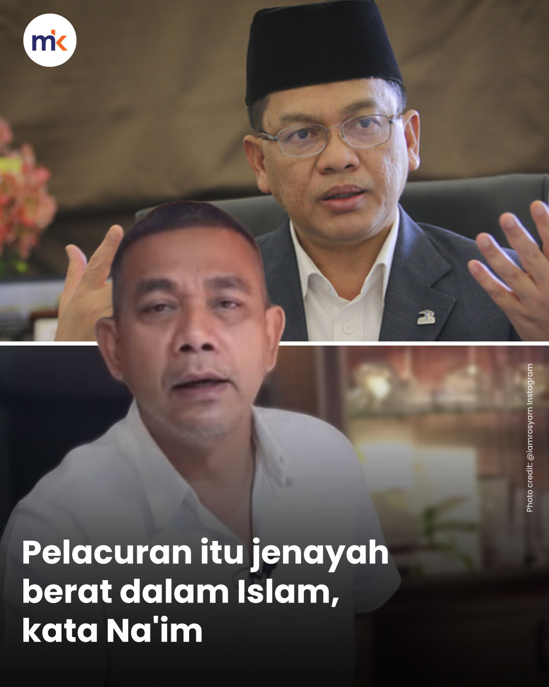 Pelacuran itu jenayah berat dalam Islam, kata Na'im