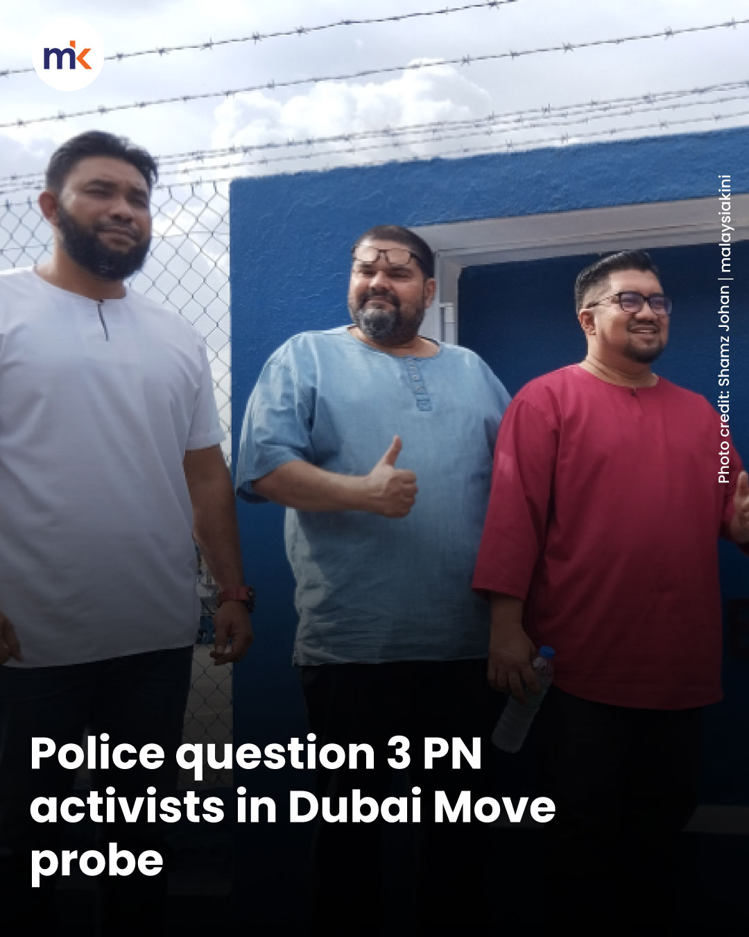 Police question 3 PN activists in Dubai Move probe