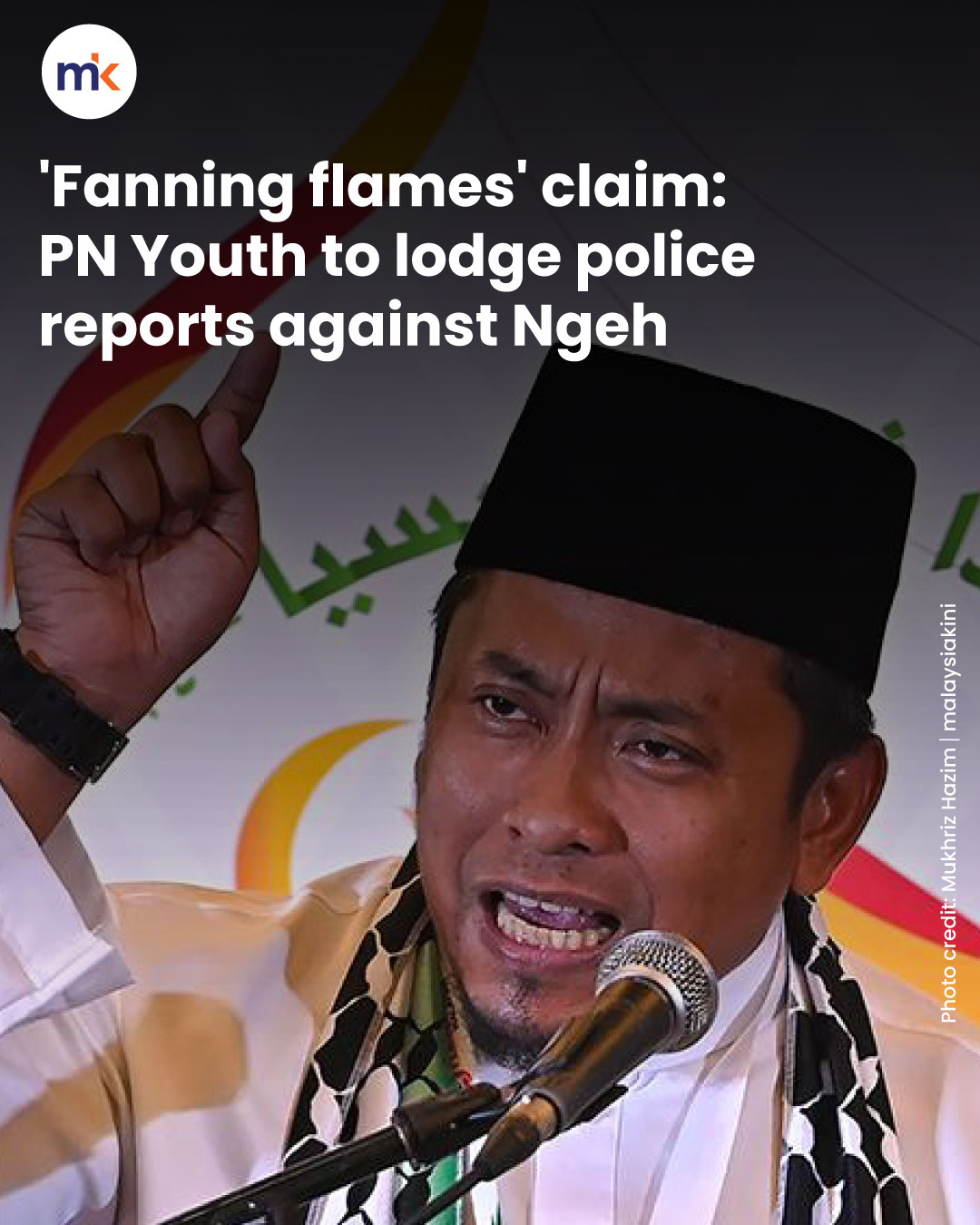 'Fanning flames' claim: PN Youth to lodge police reports against Ngeh