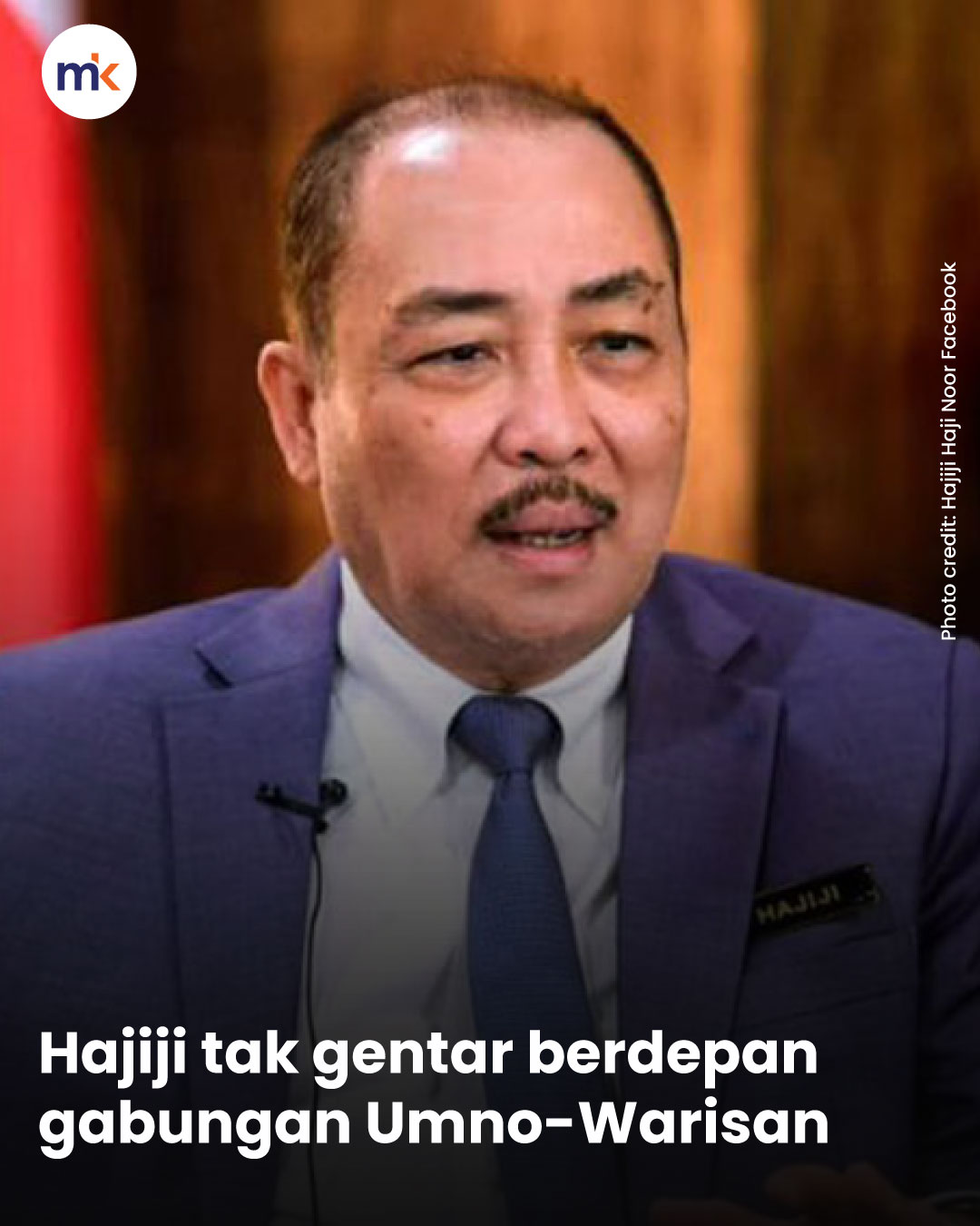 Hajiji tak gentar berdepan gabungan Umno-Warisan