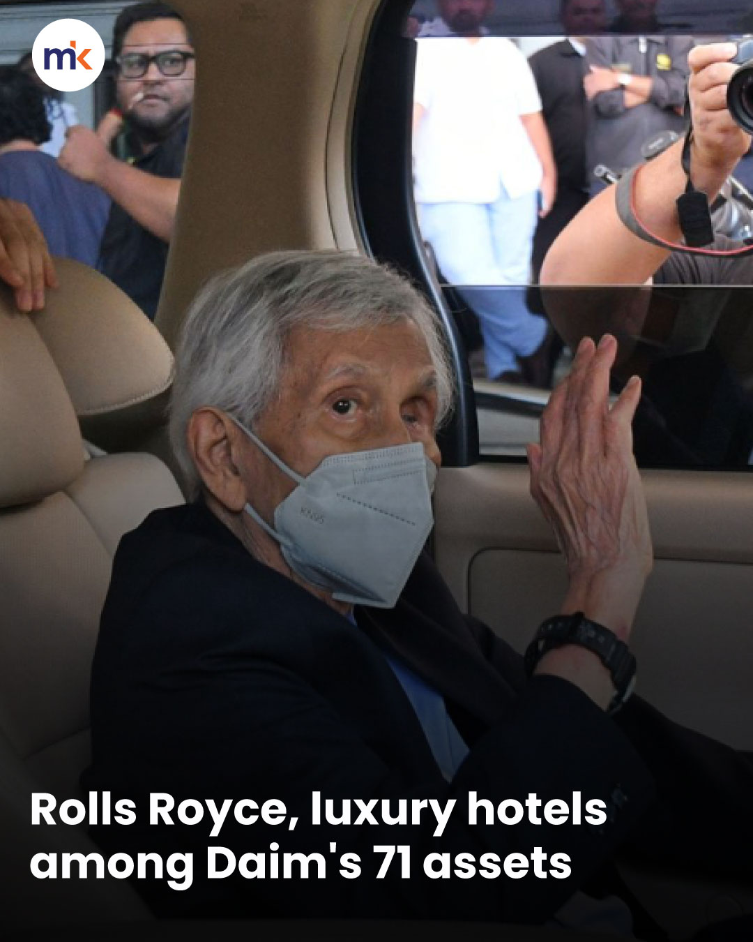Rolls Royce, luxury hotels among Daim's 71 assets