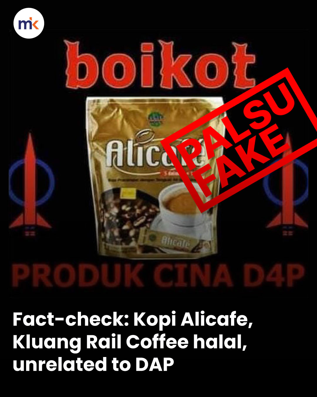 Fact-check: Kopi Alicafe, Kluang Rail Coffee halal, unrelated to DAP