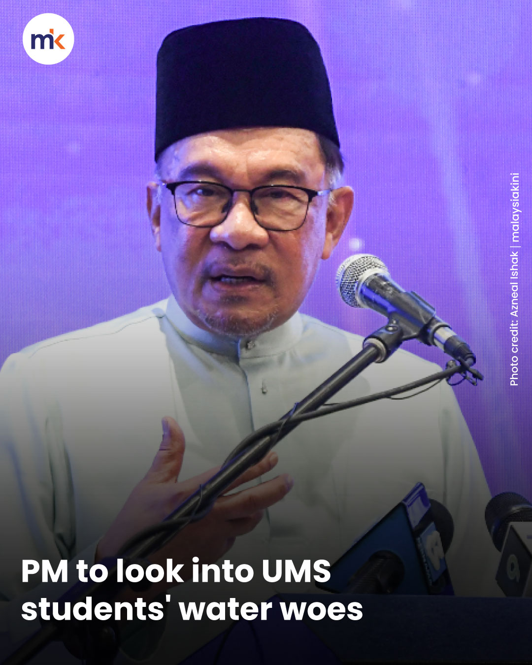 PM to look into UMS students' water woes