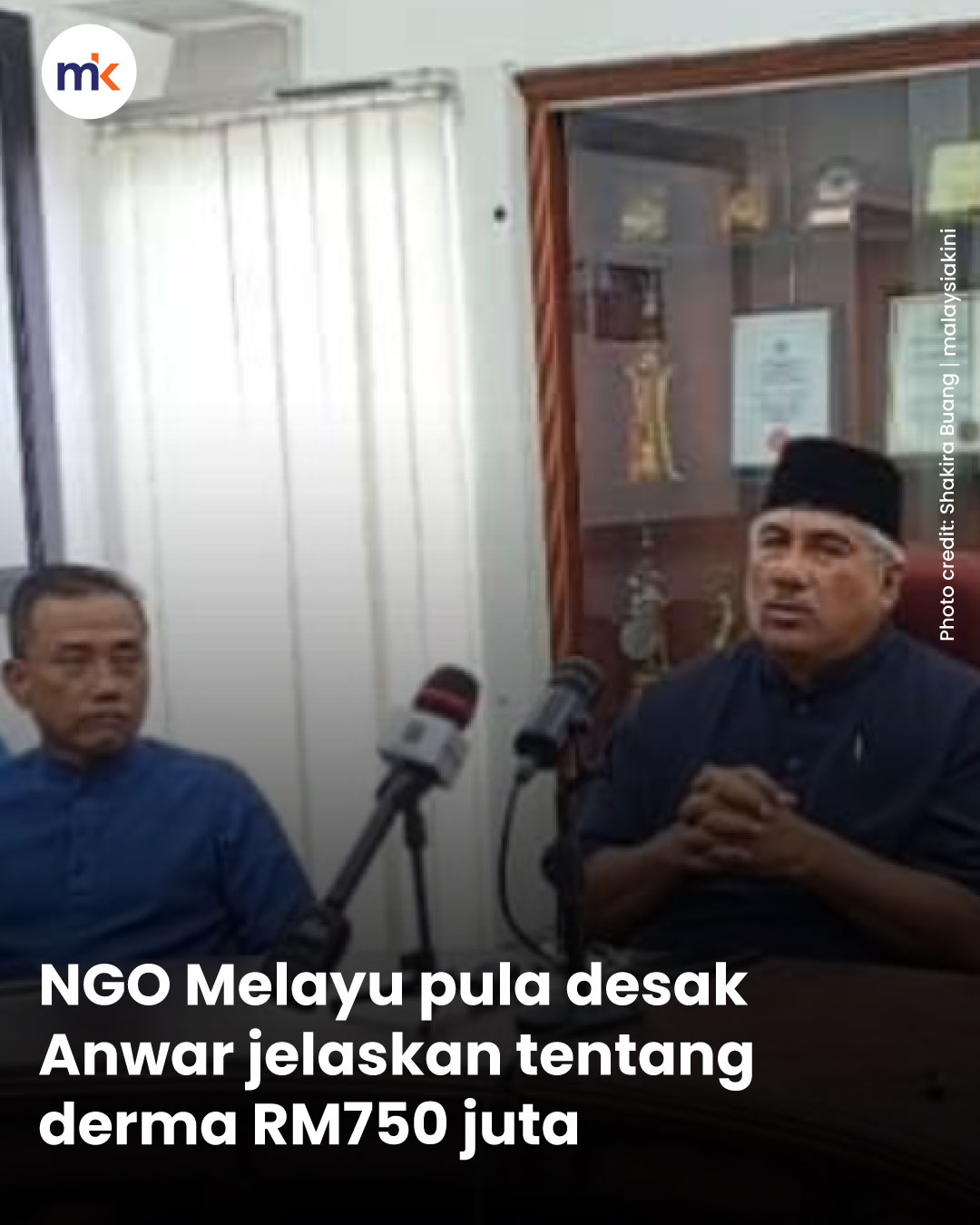 NGO Melayu pula desak Anwar jelaskan tentang derma RM750 juta