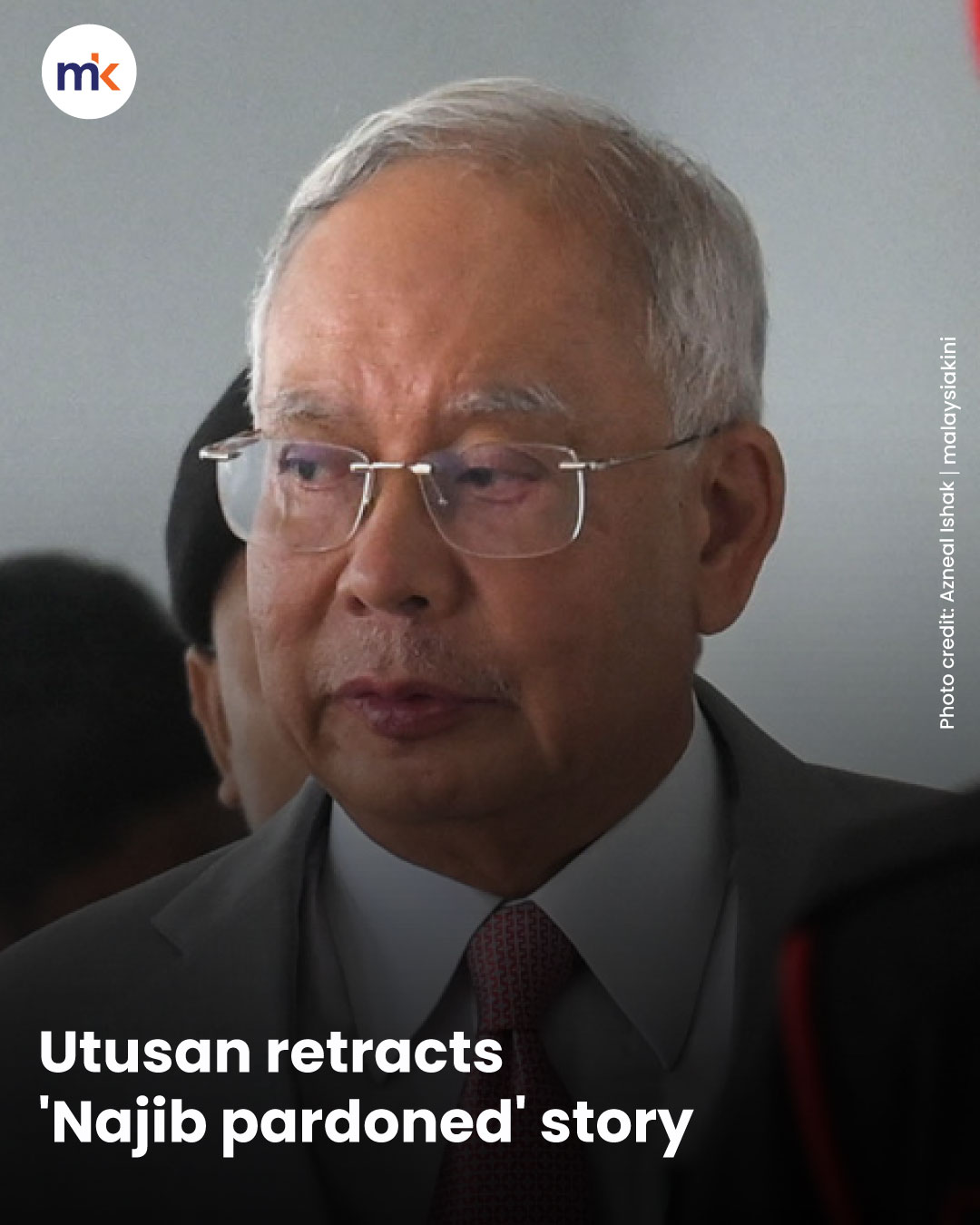 Utusan retracts 'Najib pardoned' story