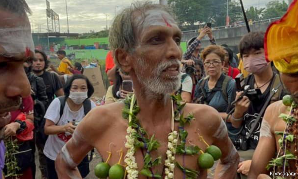 Retiree to carry kavadi for 34th time, vows to keep going