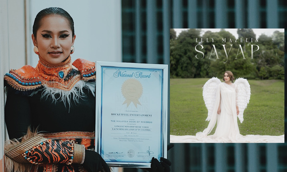 Sayap Elly Mazlein lakar sejarah dalam Malaysia Book of Records