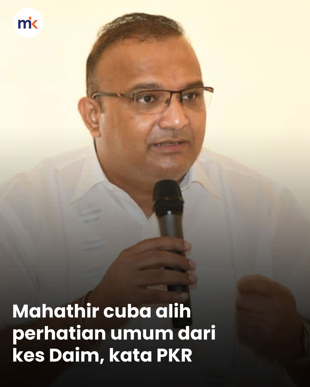 Mahathir cuba alih perhatian umum dari kes Daim, kata PKR
