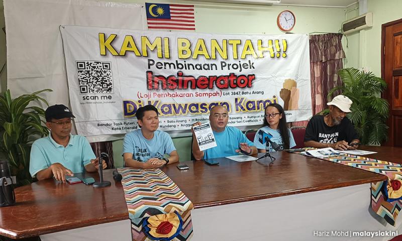 Kumpulan bantah insinerator Batu Arang rancang berhimpun 21 Jan