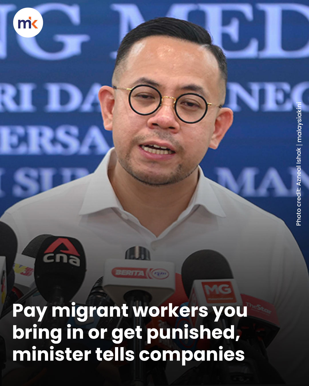 Pay migrant workers you bring in or get punished, minister tells companies