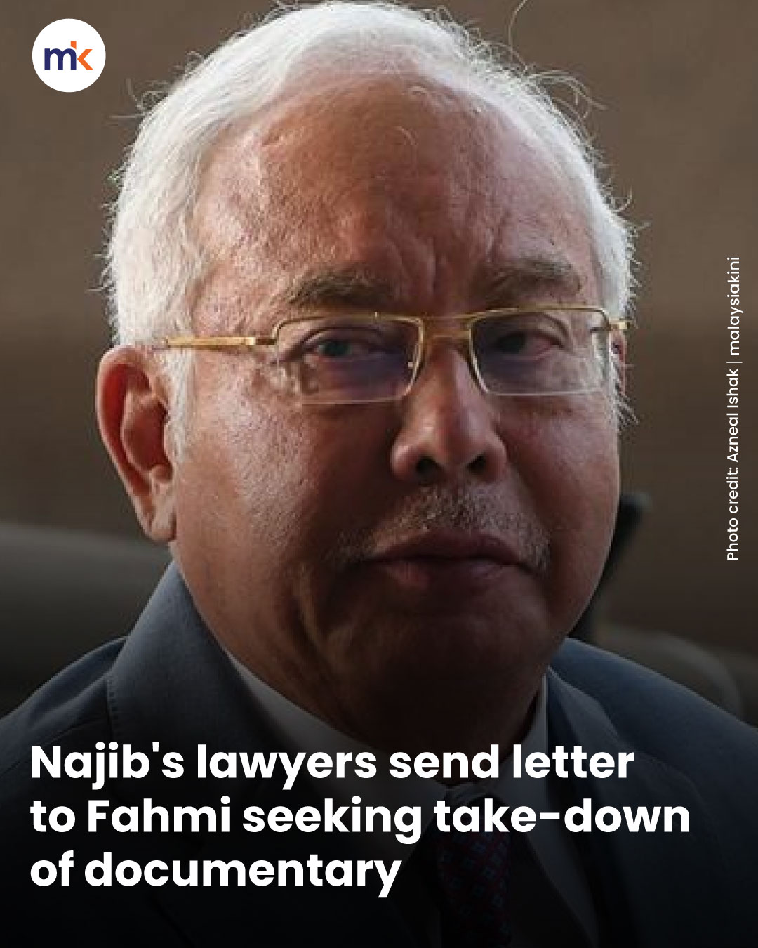 Najib's lawyers send letter to Fahmi seeking take-down of documentary