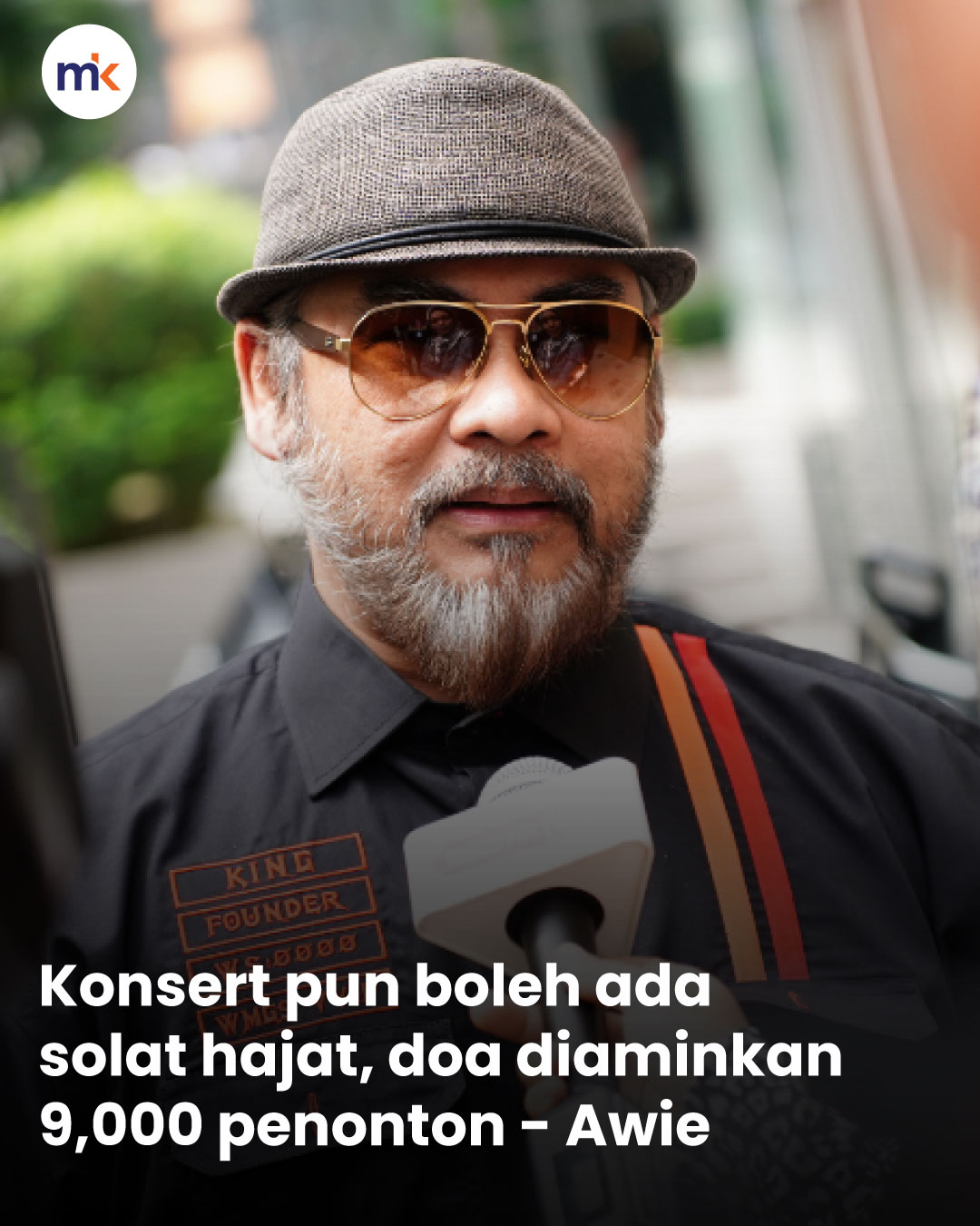 Konsert pun boleh ada solat hajat, doa diaminkan 9,000 penonton - Awie