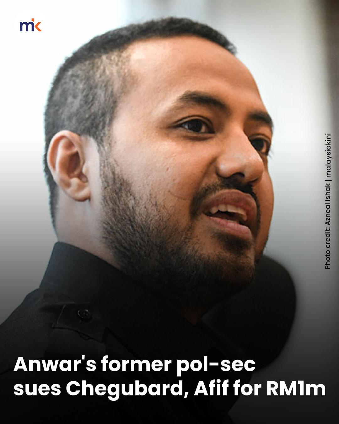 Anwar's former pol-sec sues Chegubard, Afif for RM1m