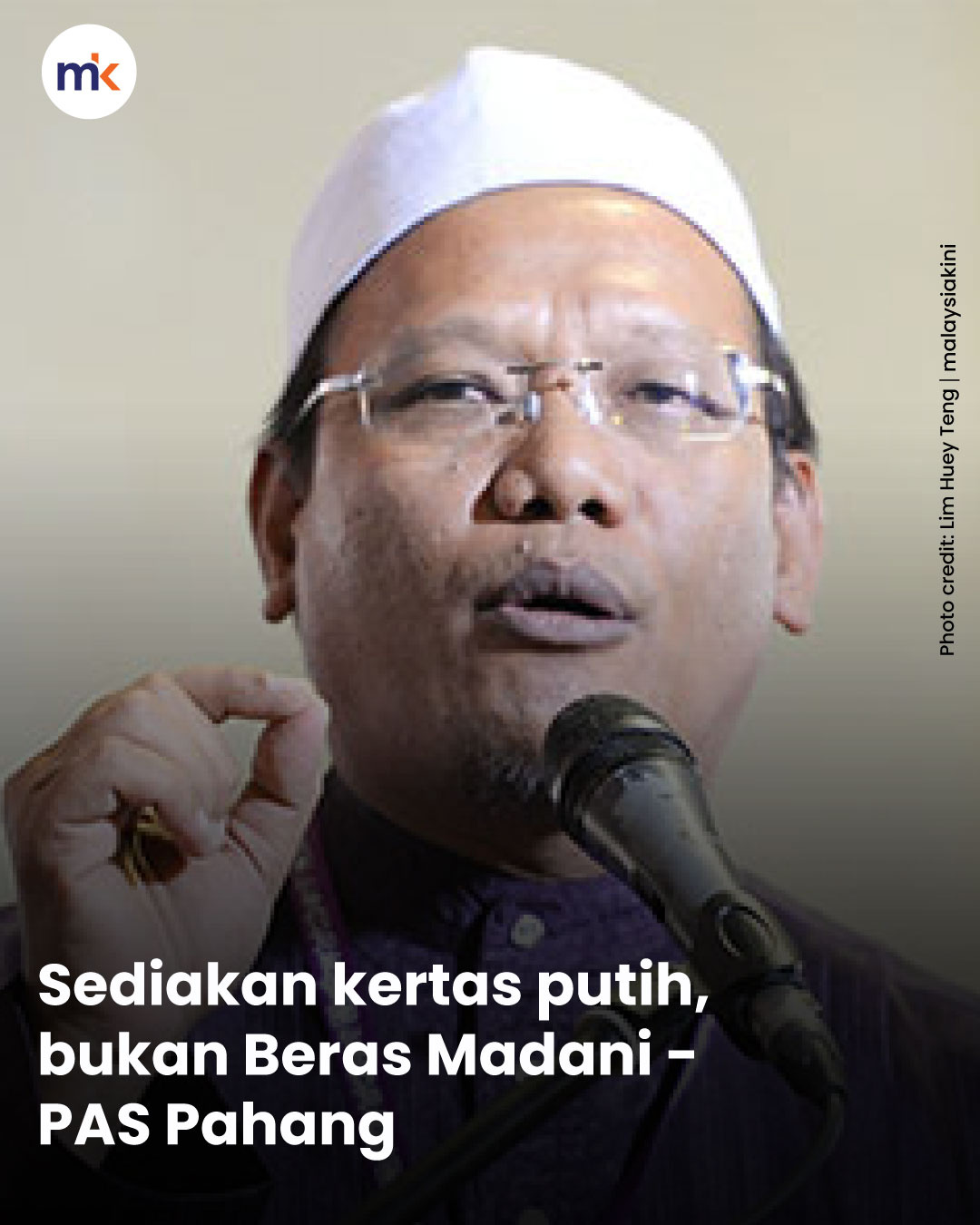Sediakan kertas putih, bukan Beras Madani - PAS Pahang
