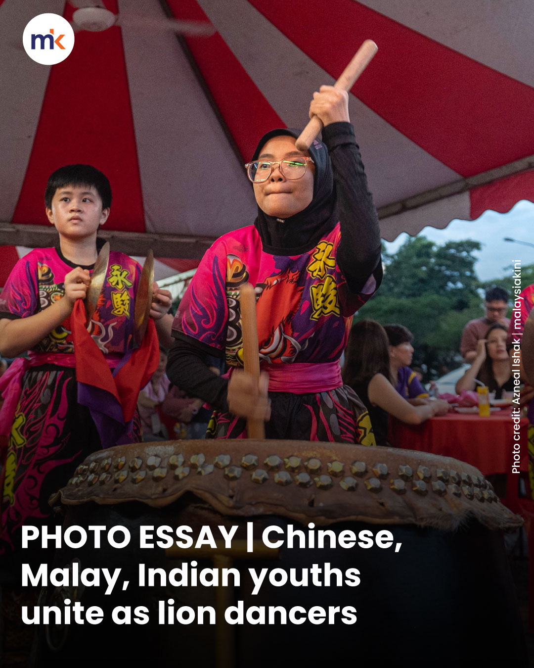 PHOTO ESSAY | Chinese, Malay, Indian youths unite as lion dancers