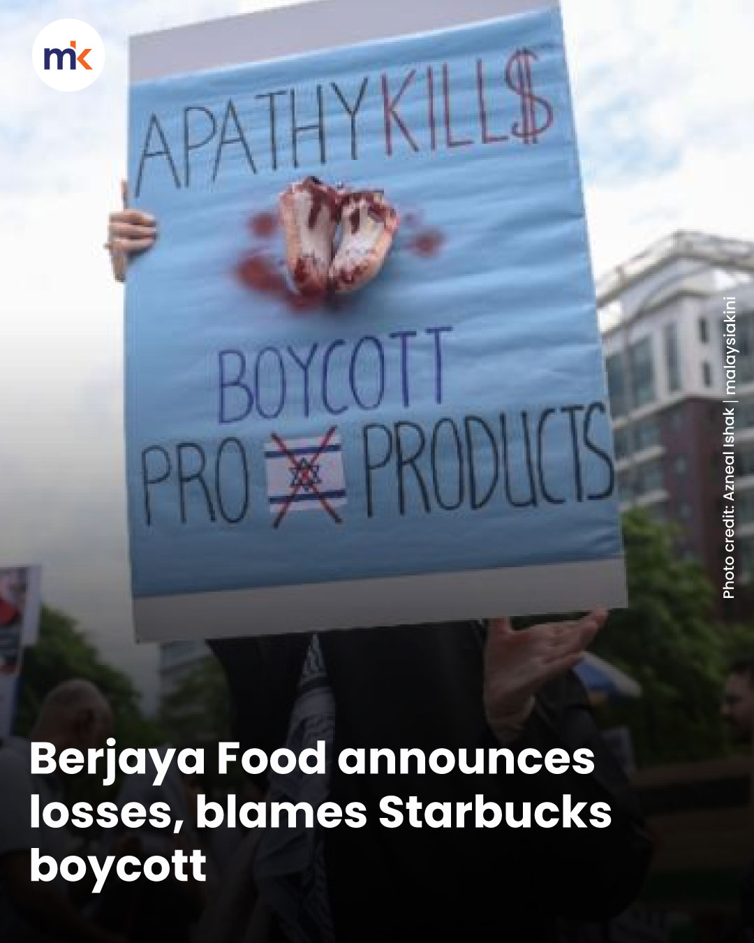 Berjaya Food announces losses, blames Starbucks boycott