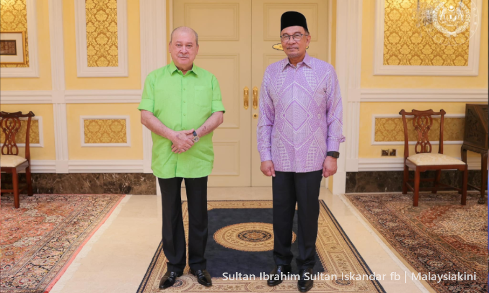 Sultan Ibrahim grants audience to PM