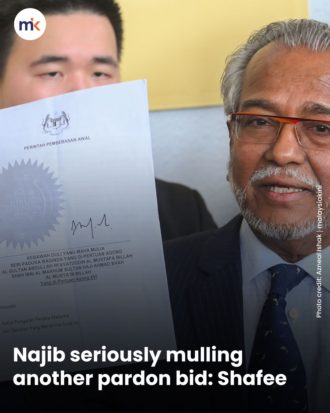 Najib seriously mulling another pardon bid: Shafee