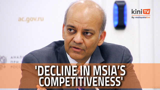 Economist: Weak ringgit is a symptom of long-term decline in Msia’s competitiveness