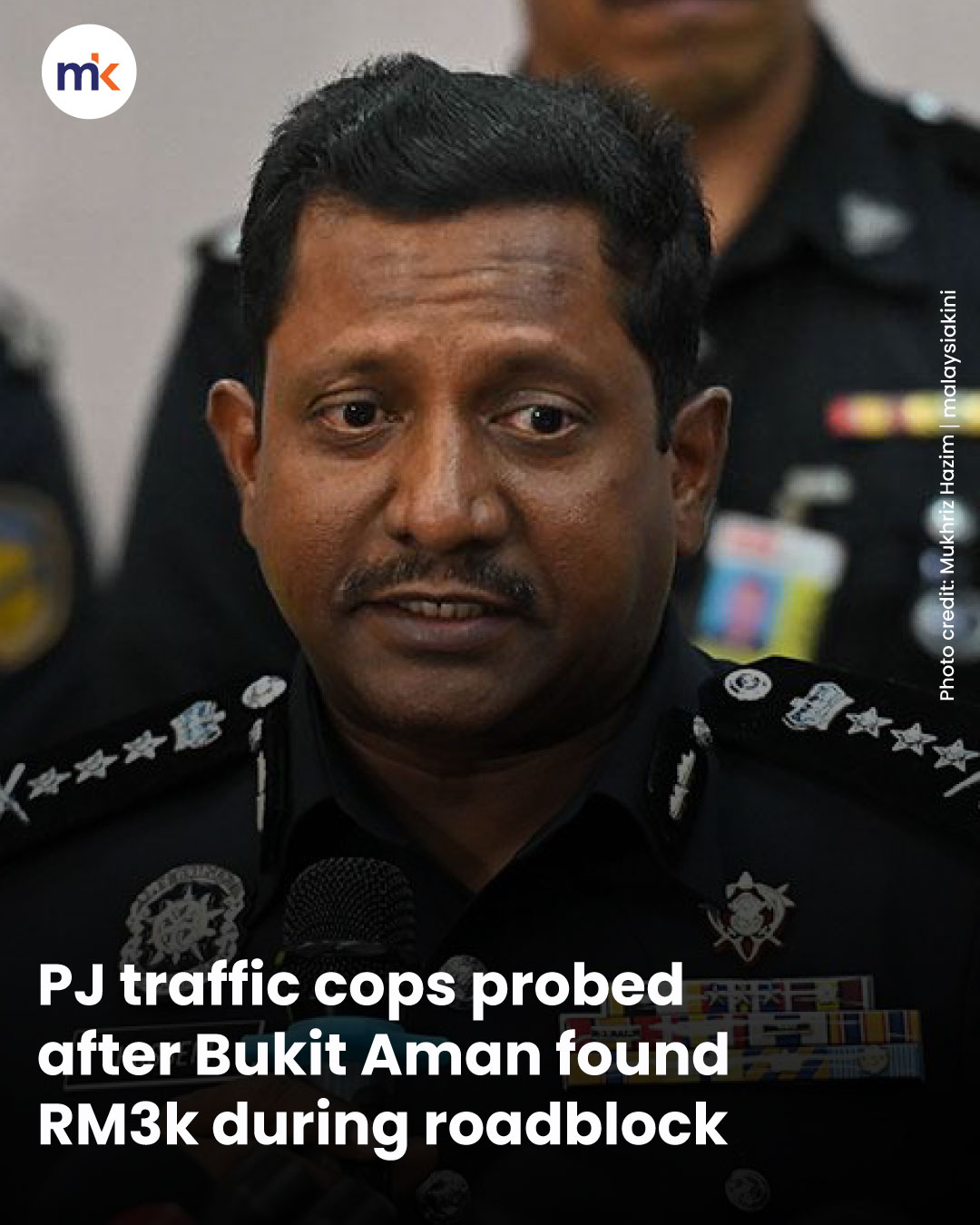 PJ traffic cops probed after Bukit Aman found RM3k during roadblock