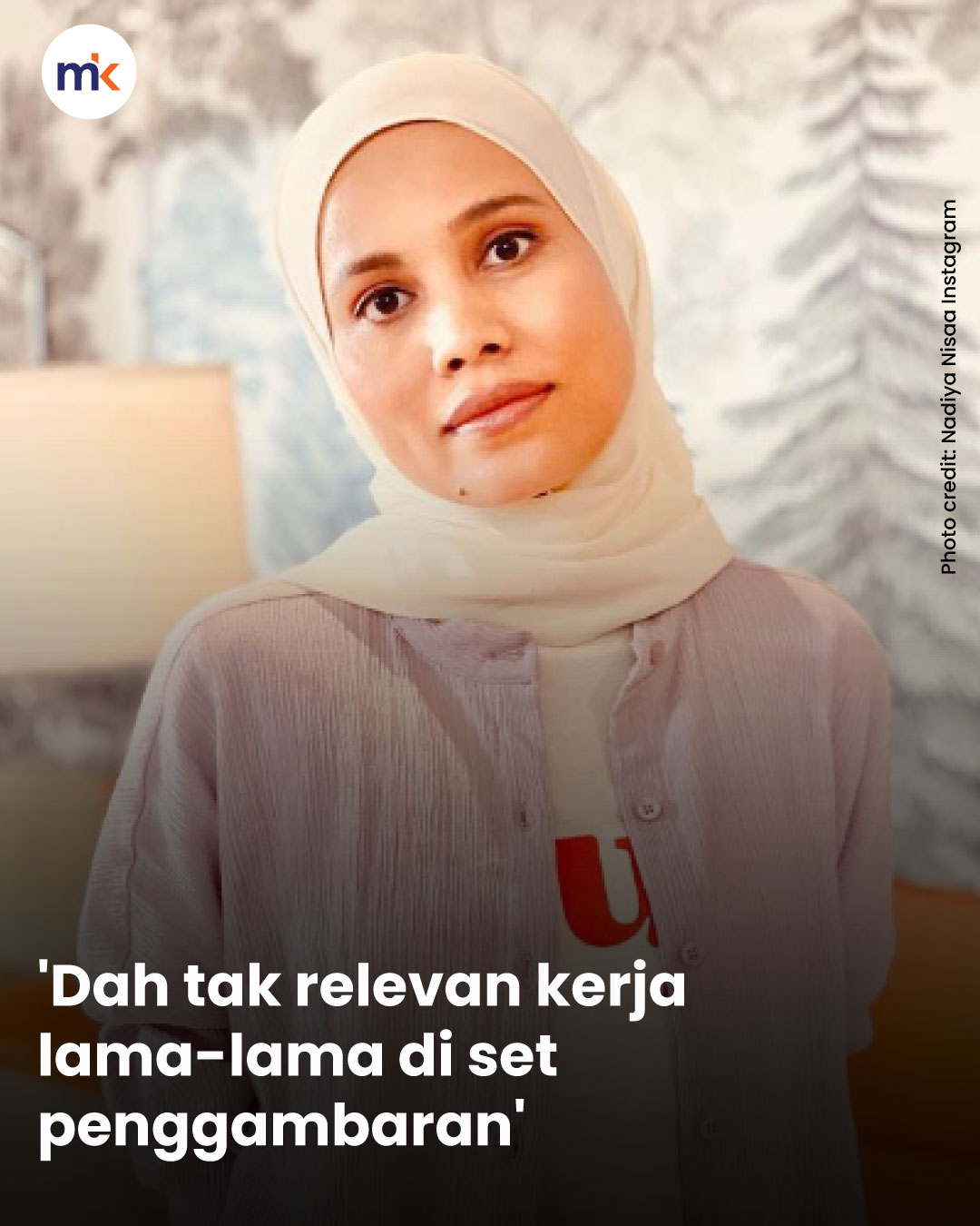 'Dah tak relevan kerja lama-lama di set penggambaran'