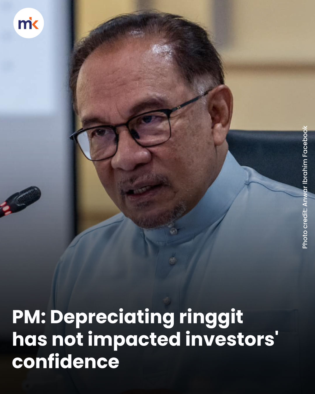 PM: Depreciating ringgit has not impacted investors' confidence