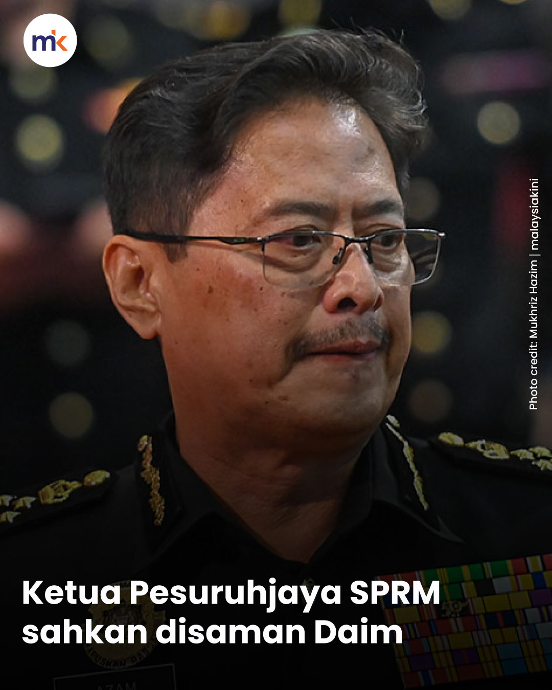 Ketua Pesuruhjaya SPRM sahkan disaman Daim