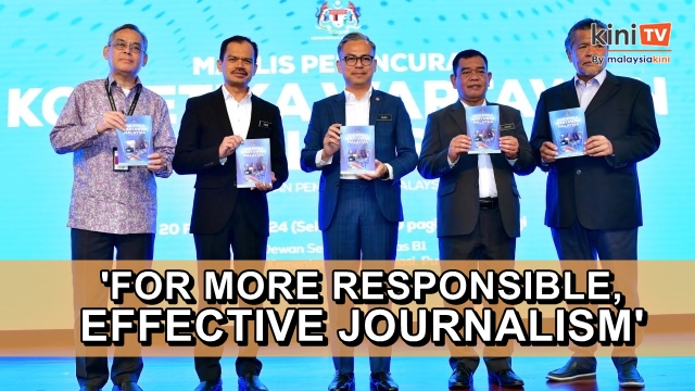 Improved Malaysian Code of Ethics for Journalists launched today