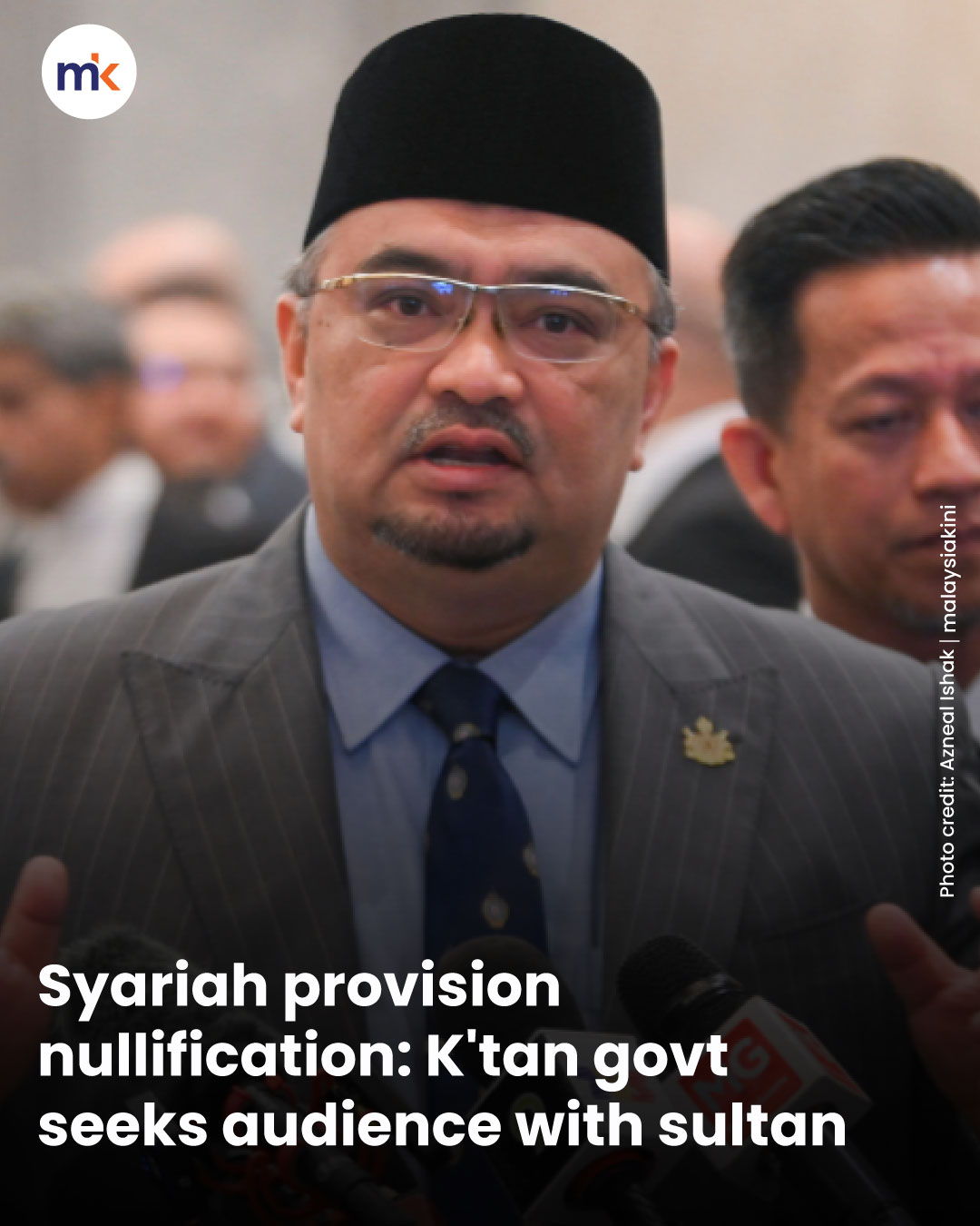 Syariah provision nullification: K'tan govt seeks audience with sultan