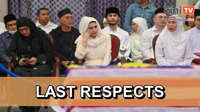 Prayers and last respects held for the late Taib Mahmud