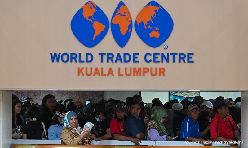 Ribuan rakyat Indonesia mengundi awal di Kuala Lumpur