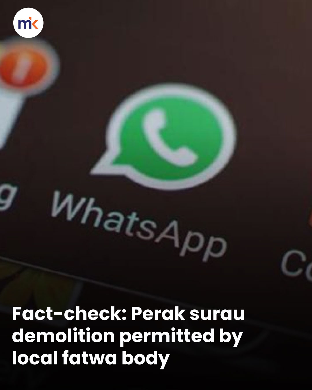 Fact-check: Perak surau demolition permitted by local fatwa body