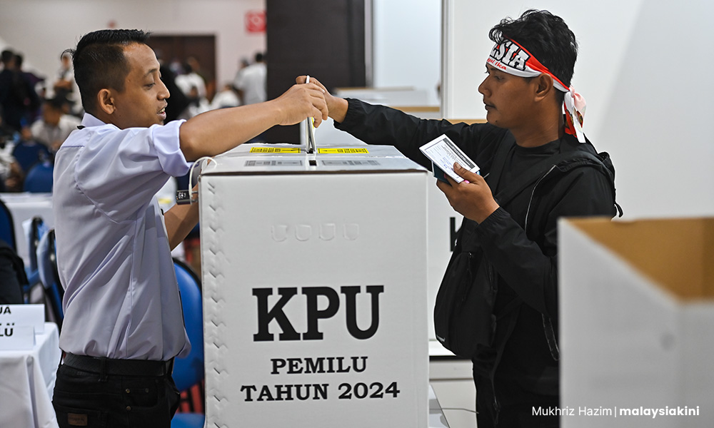 Indonesia umum keputusan rasmi pilihan raya di 33 wilayah