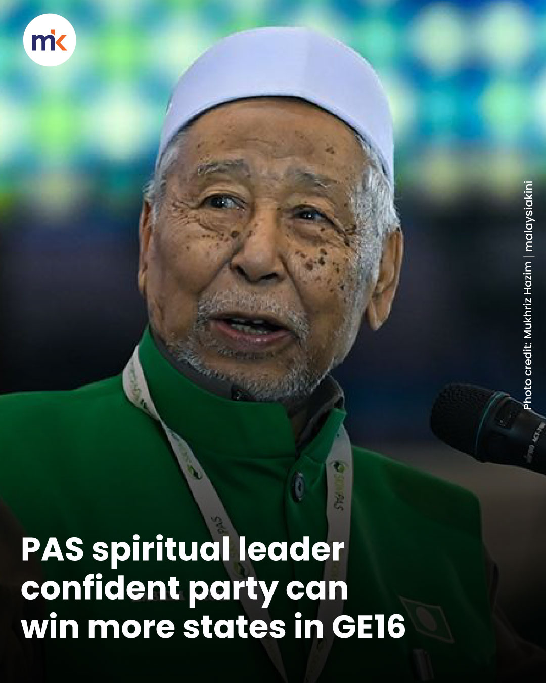PAS spiritual leader confident party can win more states in GE16