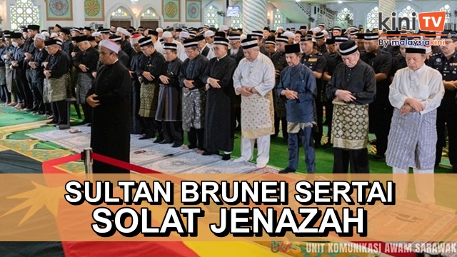 Sultan Brunei berkenan sertai solat jenazah Taib Mahmud