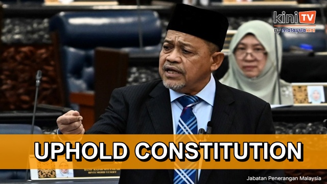 'We hold to the principles of the Constitution' - Shahidan heeds Agong's orders