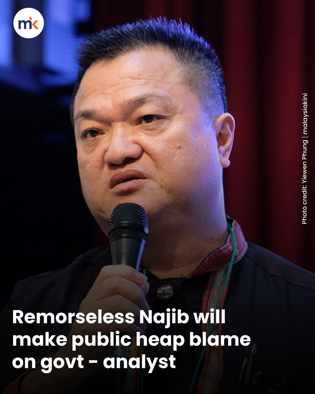 Remorseless Najib will make public heap blame on govt - analyst
