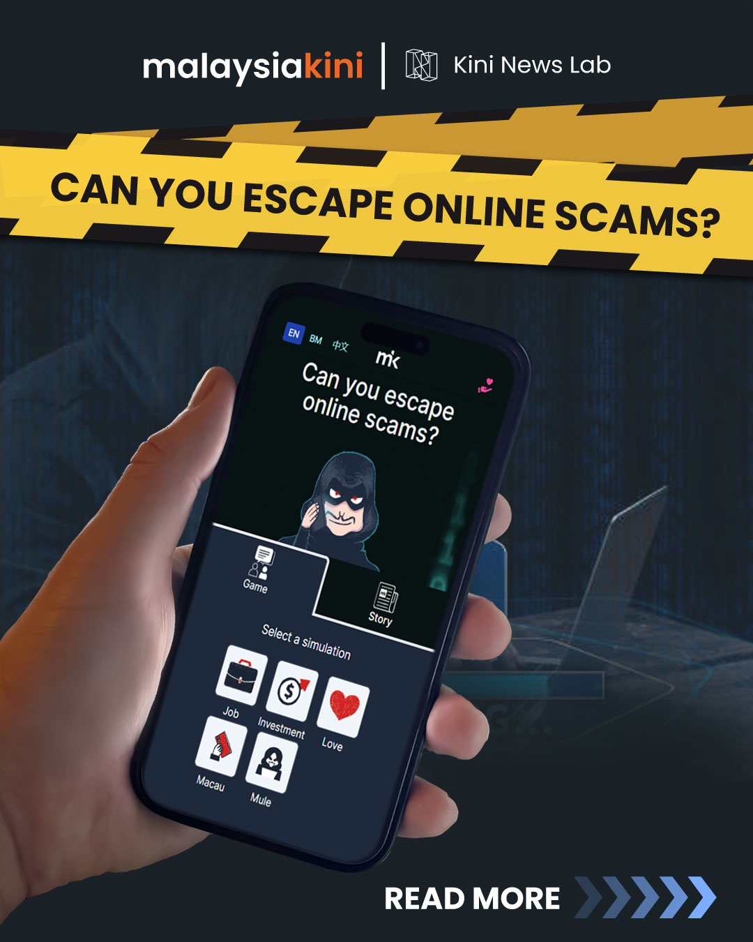 Can you escape online scams?