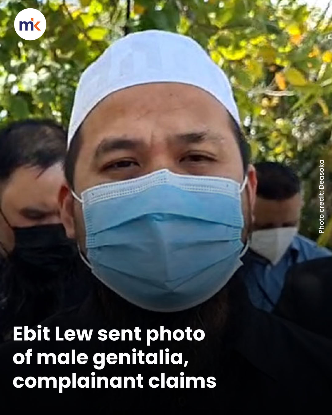 Ebit Lew sent photo of male genitalia, complainant claims