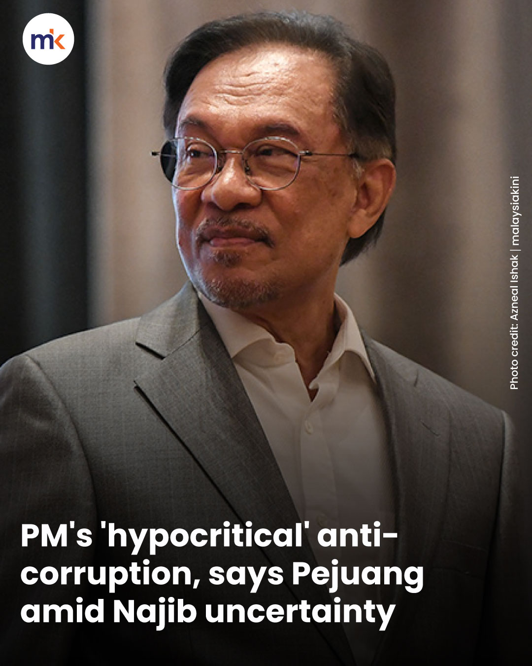 PM's 'hypocritical' anti-corruption, says Pejuang amid Najib uncertainty