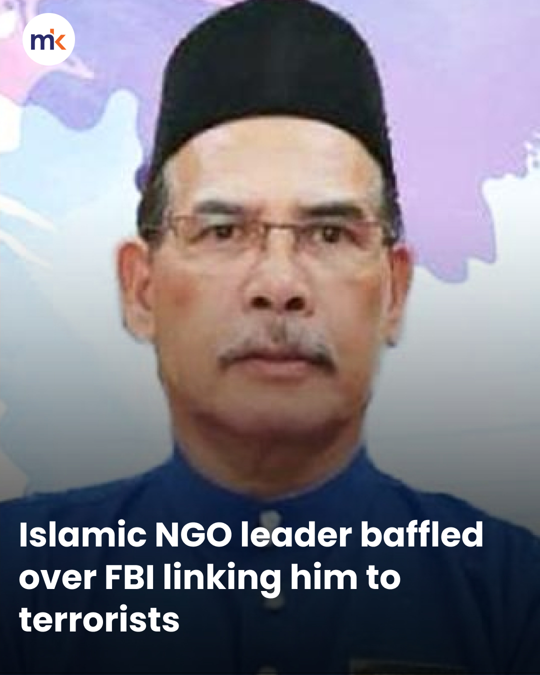 Islamic NGO leader baffled over FBI linking him to terrorists
