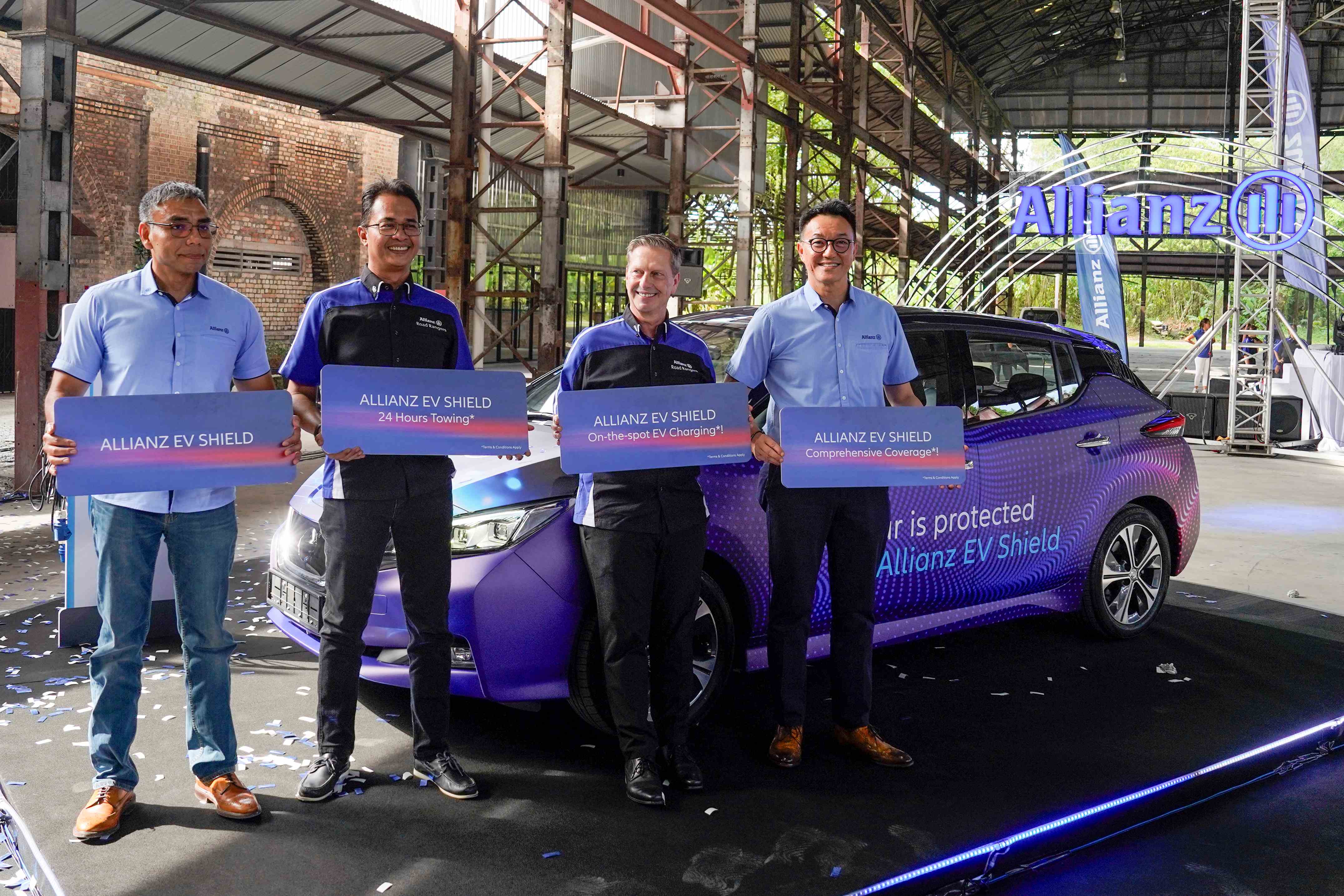 Allianz umum Perlindungan EV Allianz (Allianz EV Shield), perlindungan pengecas mudah alih yang pertama dalam industri