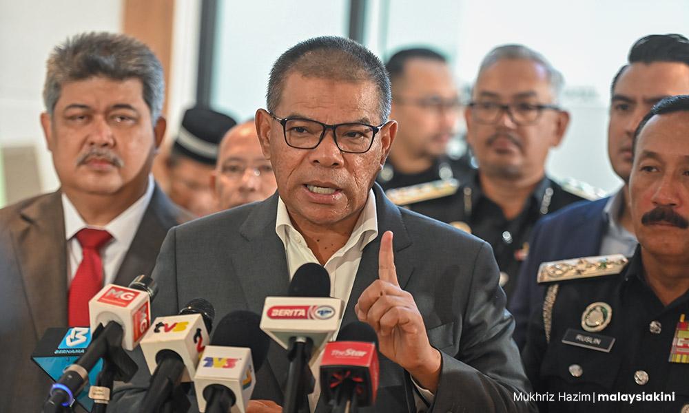 Saifuddin: Three in FBI list not involved with terrorism