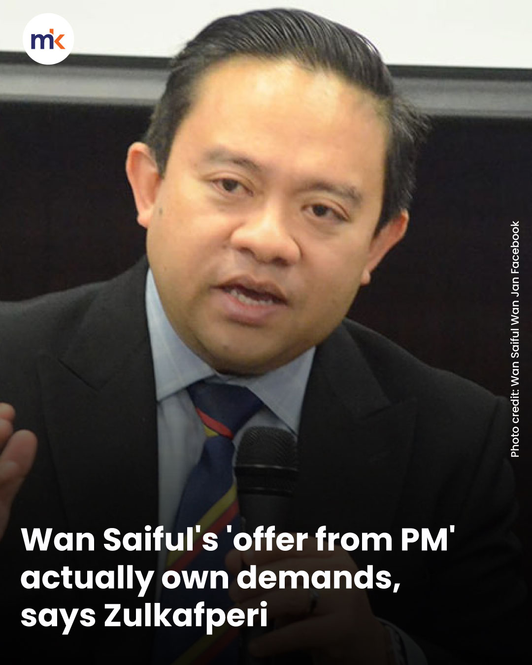 Wan Saiful's 'offer from PM' actually own demands, says Zulkafperi