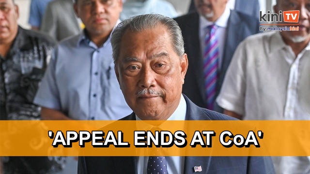 Law doesn’t allow Muhyiddin to appeal to apex court, says DPP