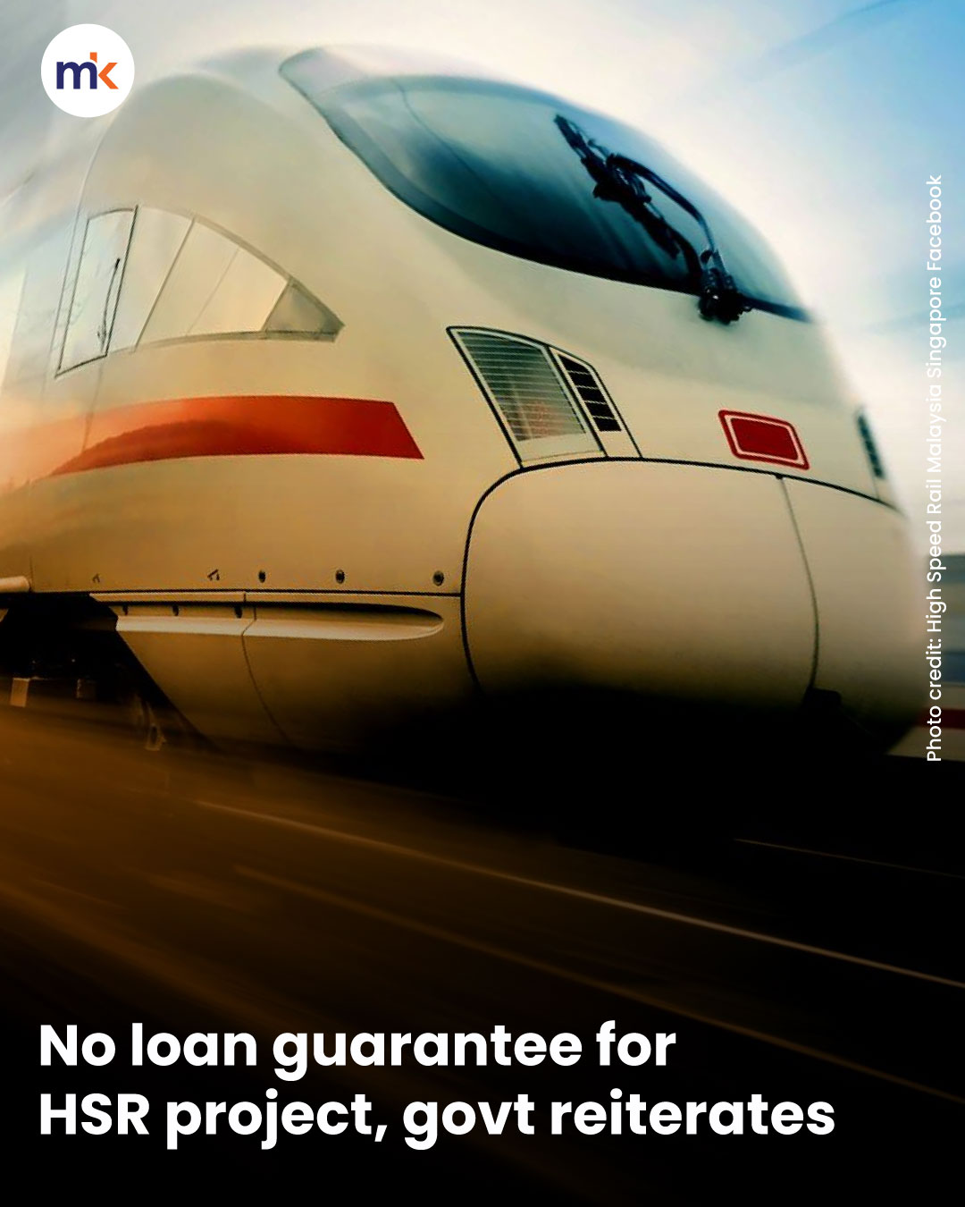 No loan guarantee for HSR project, govt reiterates