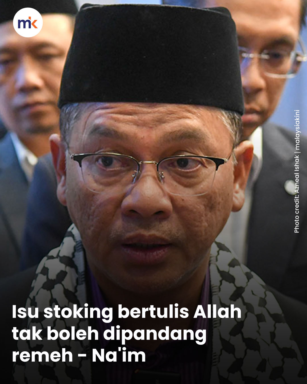 Isu stoking bertulis Allah tak boleh dipandang remeh - Na'im