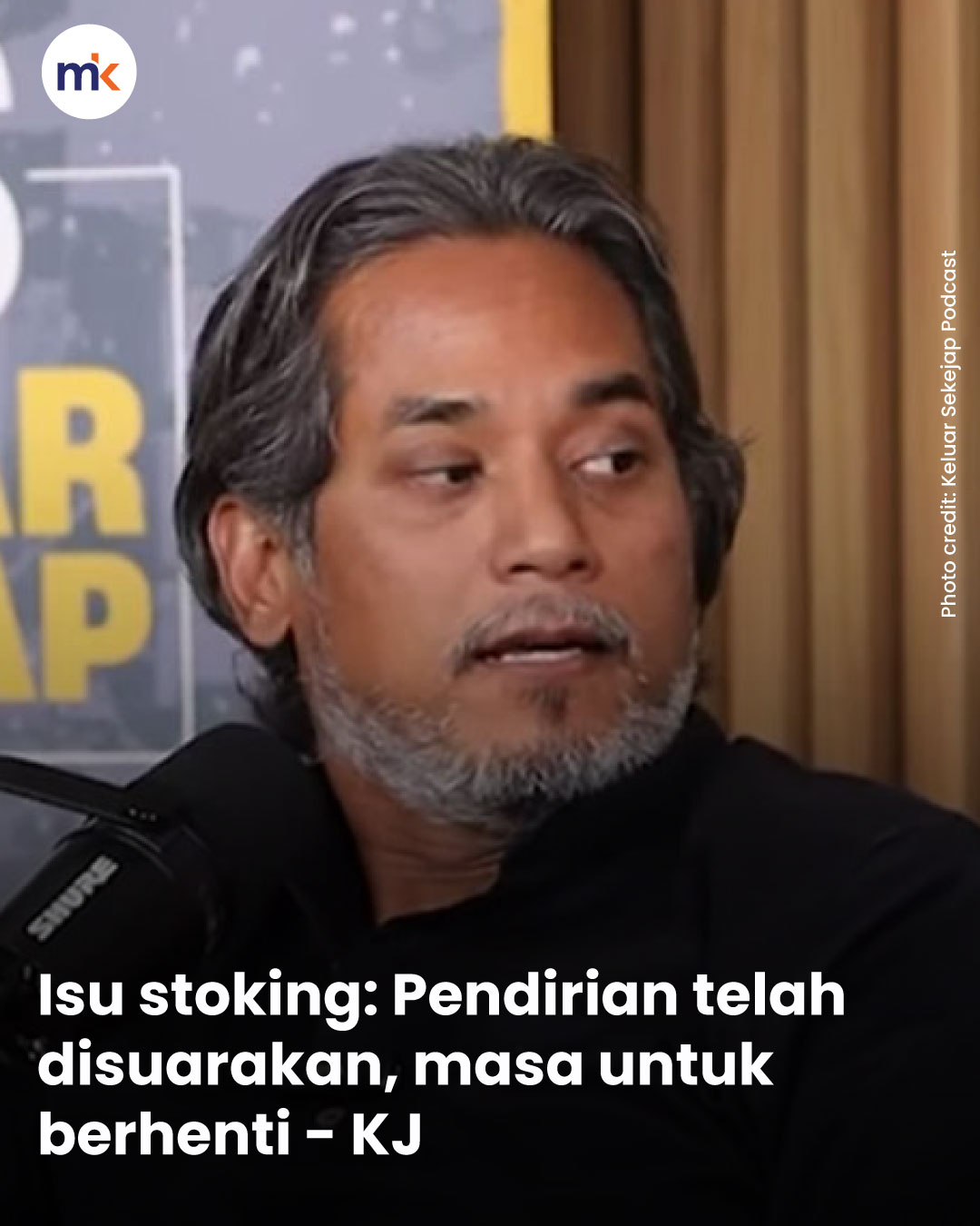 Isu stoking: Pendirian telah disuarakan, masa untuk berhenti - KJ