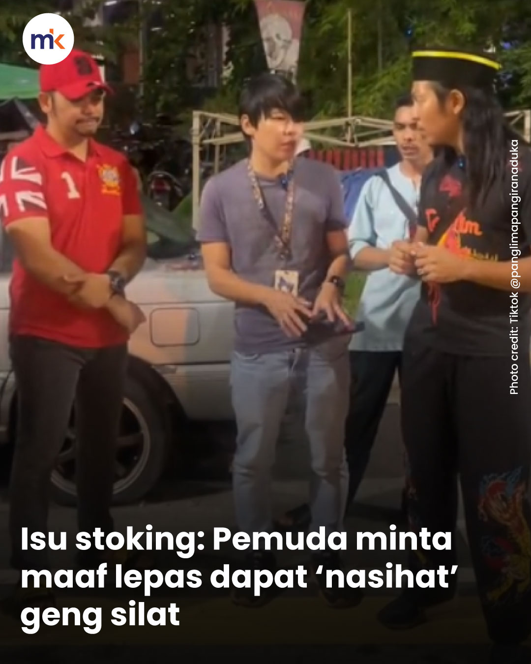 Isu stoking: Pemuda minta maaf lepas dapat ‘nasihat’ geng silat