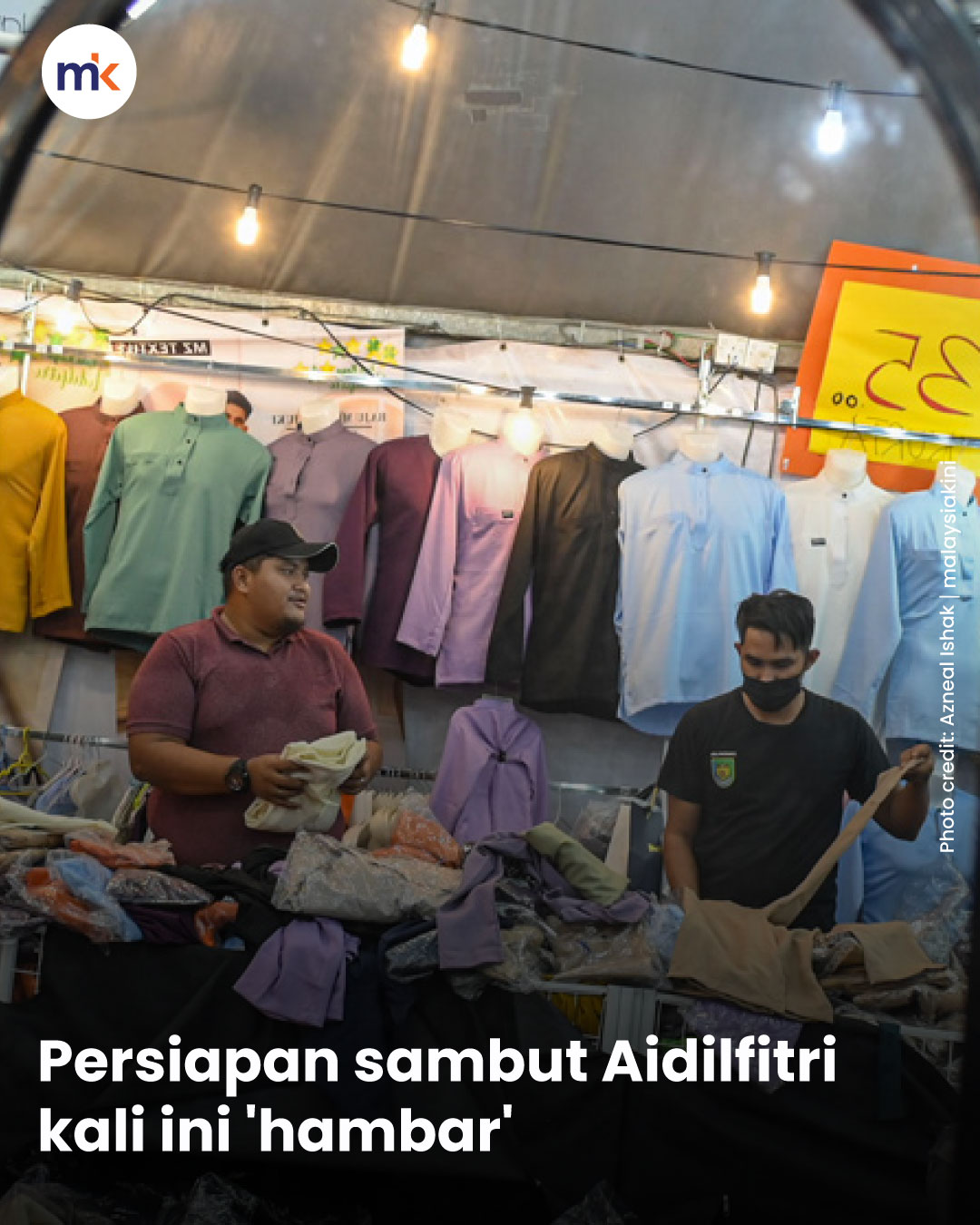 Persiapan sambut Aidilfitri kali ini 'hambar'